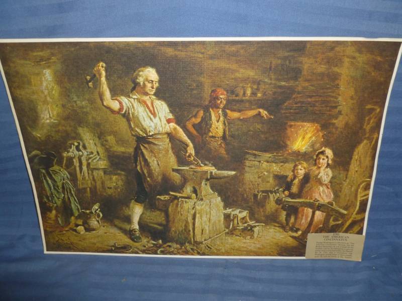 lot 154 image: Vintage Print