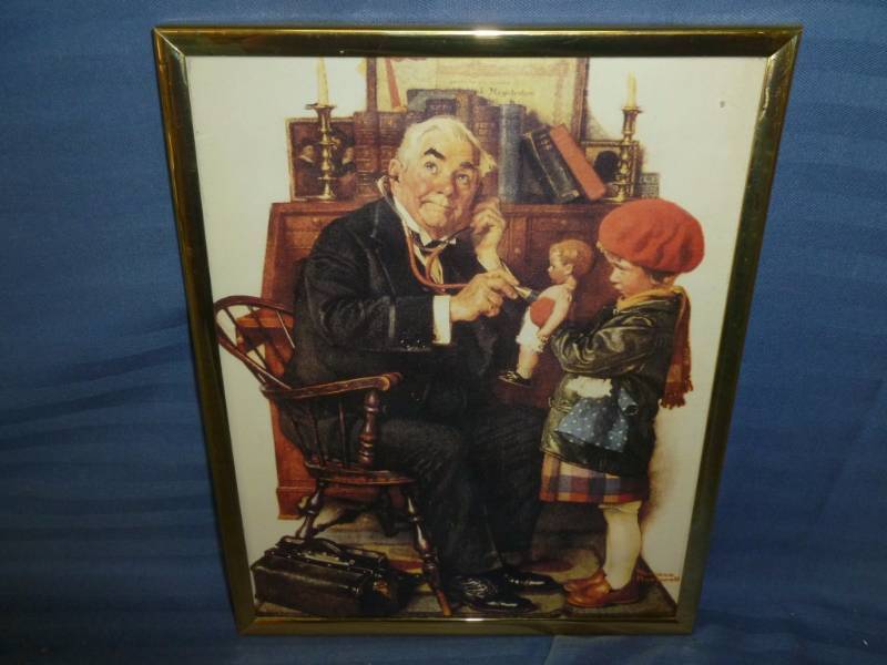 lot 177 image: Norman Rockwell Picture