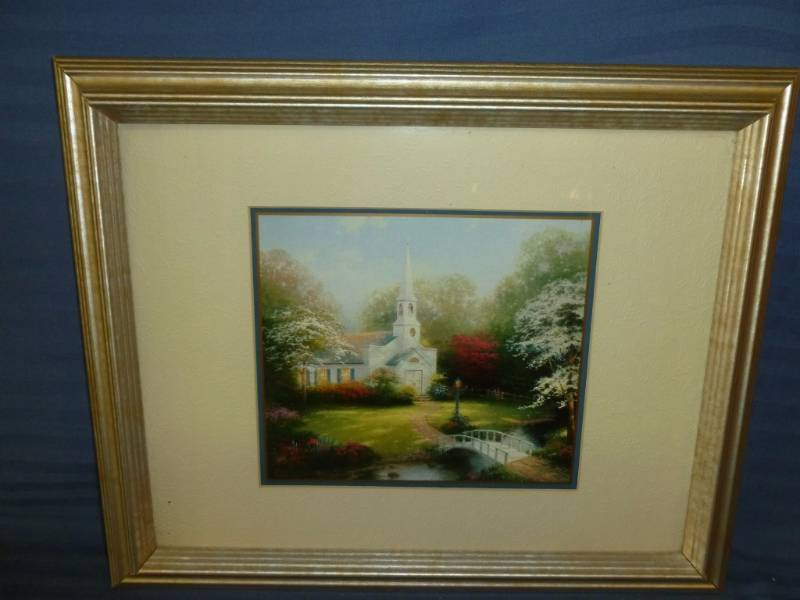 lot 178 image: Thomas Kinkade Print