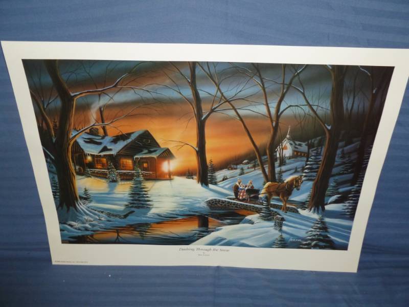lot 197 image: Ron Iverson Print