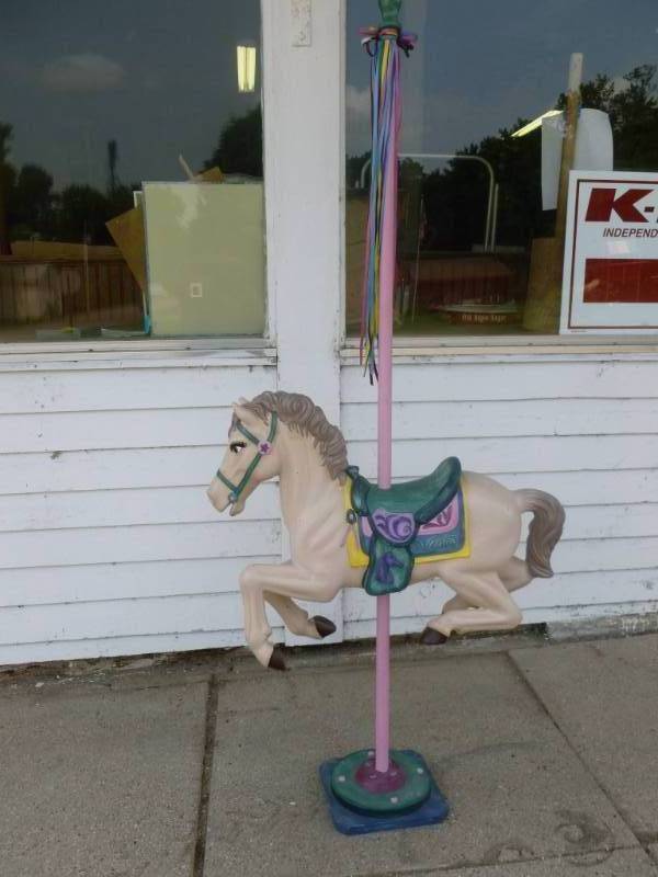lot 2 image: Carousal Horse