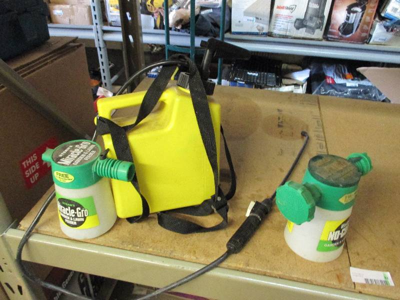 lot 32 image: lawn sprayers