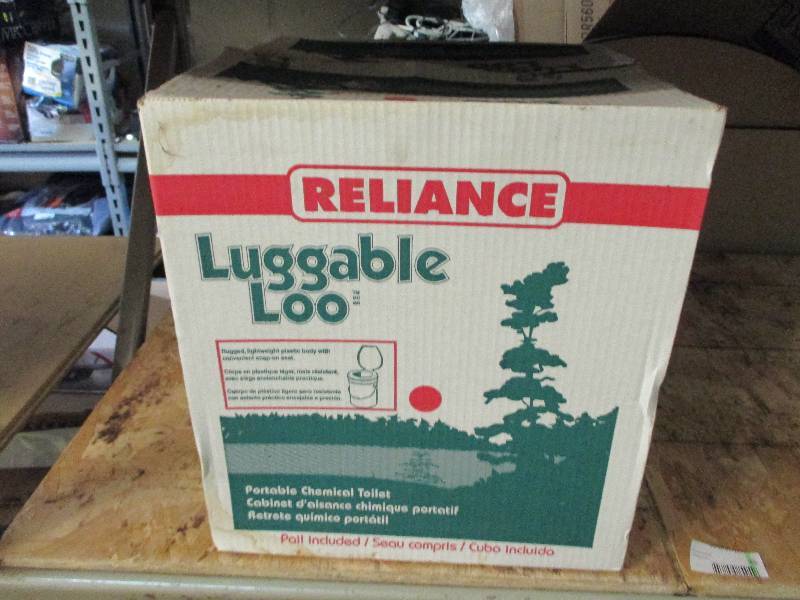 lot 35 image: Luggable loo