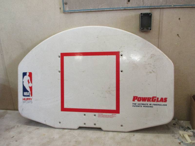 lot 65 image: New Basketball back board