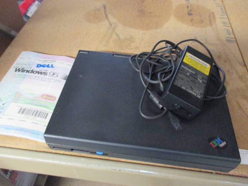 lot 79 image: IBM think pad