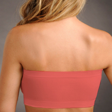 Strapless Comfort Bra (SL, Coral) Stock # 12-5427-1 Quantity 100