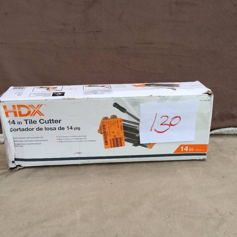HDX 14 Tile Cutter