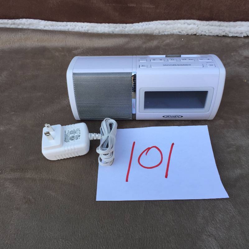Jensen Docking Station and Clock Radio