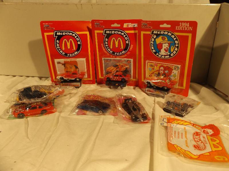 lot 40 image: McDonalds Racing Team Cars and Store Collectibles