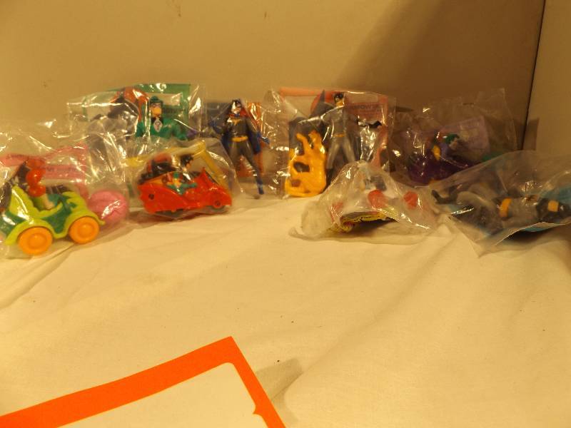 lot 70 image: 8 Batman Action Figures