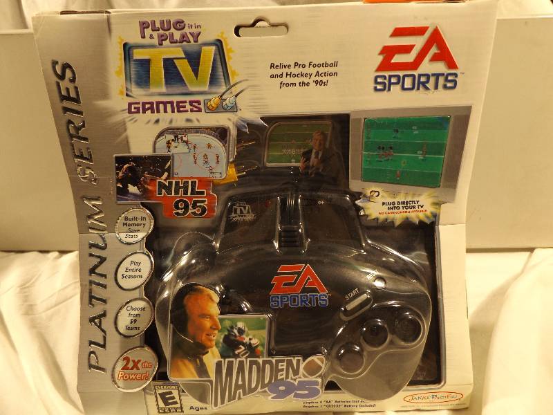 lot 119 image: Madden 95 Plug and Play TV Game in Original Package