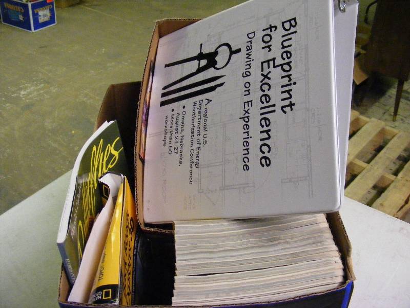 lot 147 image: Books, National Geographics and Trinkets