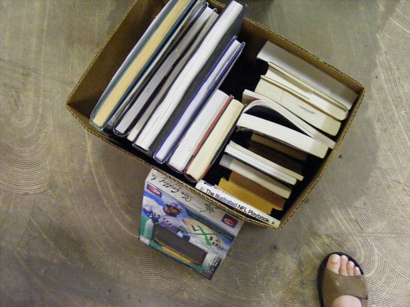 lot 124 image: Assorted Sports Books, baseball, nascar, etc.
