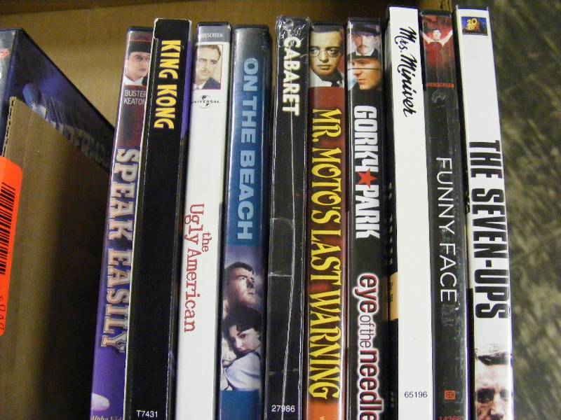 lot 267 image: 10 DVDs of Classic Movies