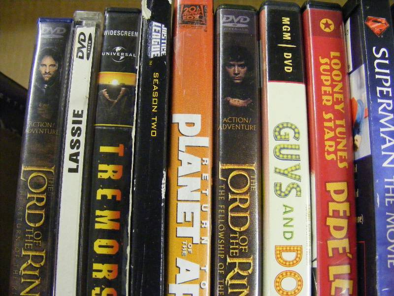 lot 268 image: DVDs of Popular Movies