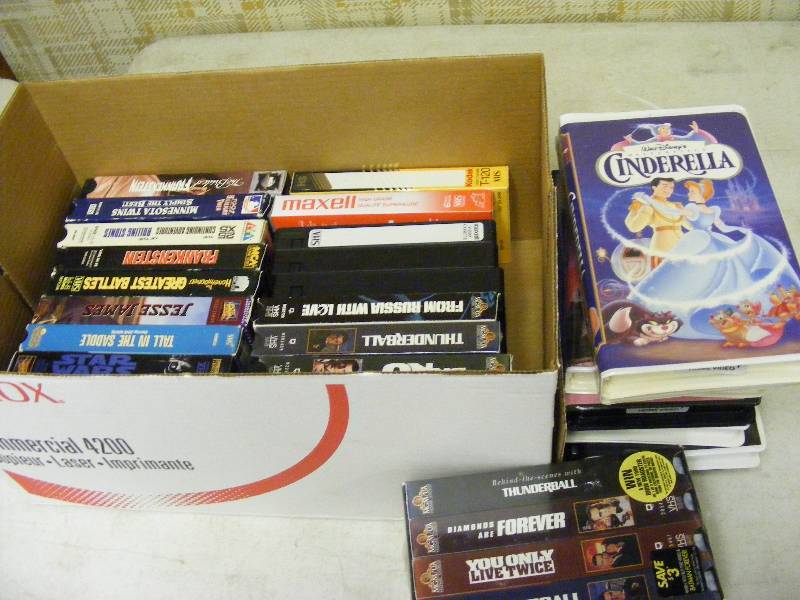 lot 295 image: Variety of Videotapes including Disney