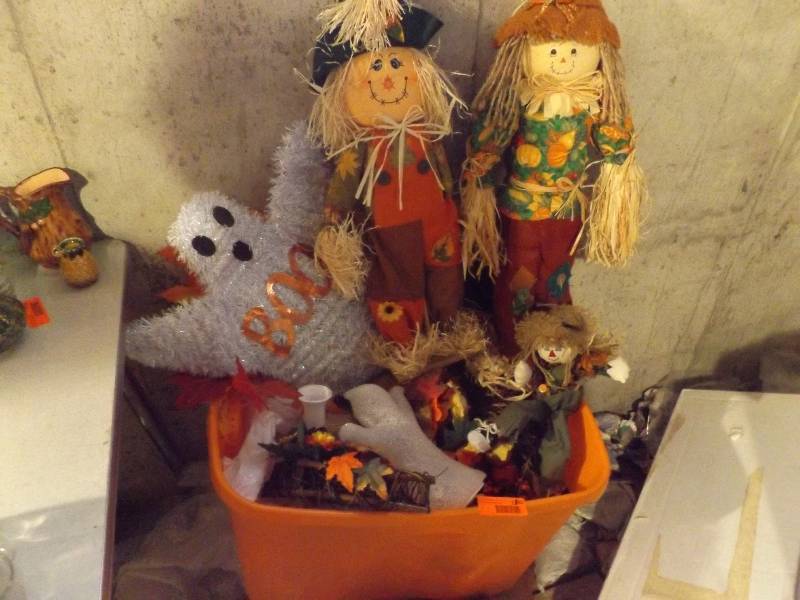 Fall and Halloween Decorations