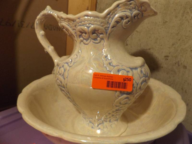 Wash Basin and Pitcher