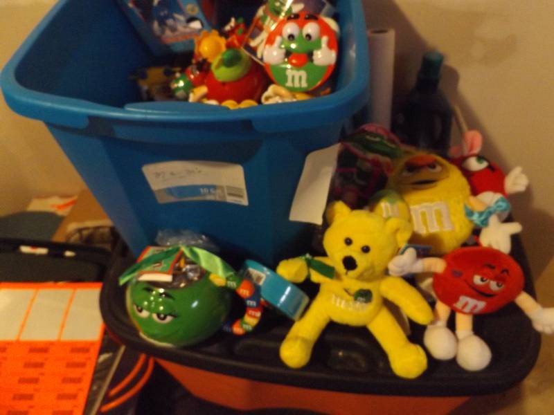 Tote of M&Ms collection