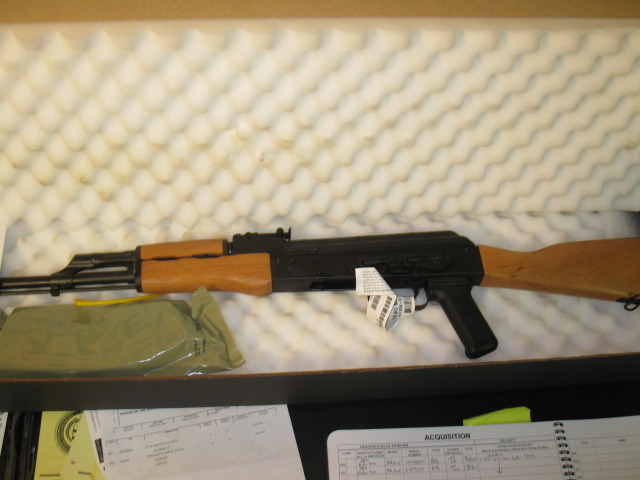 Century International WASR-10 semi-auto rifle