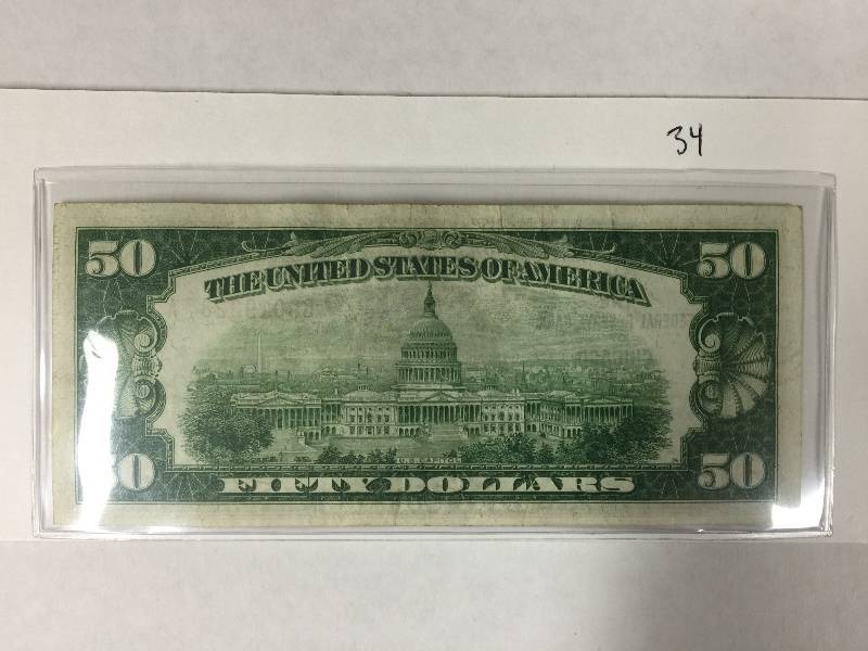$50 Federal Reserve Note