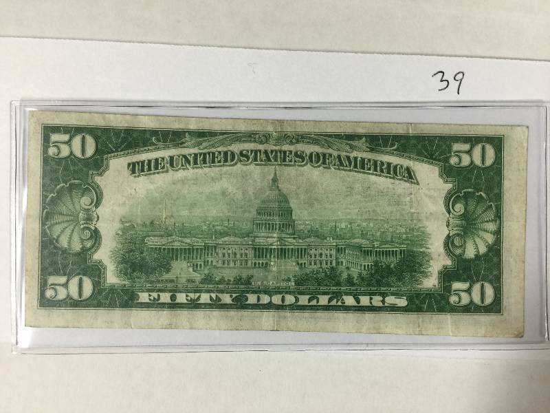 $50 Federal Reserve Note
