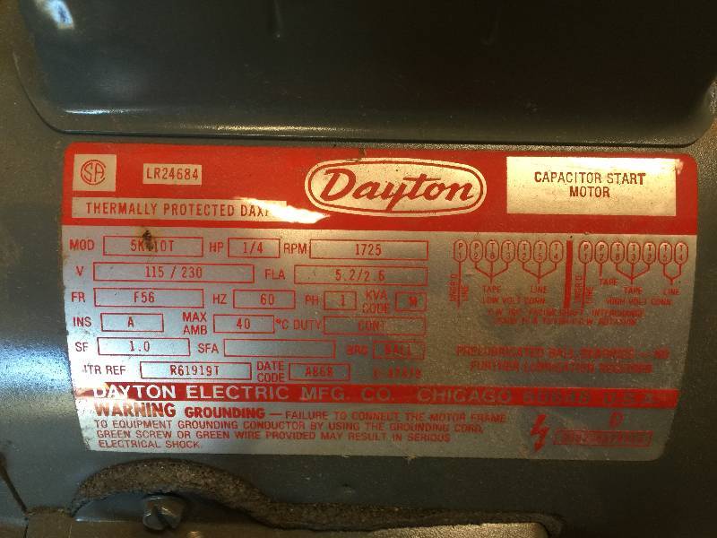 Dayton Electric Motor