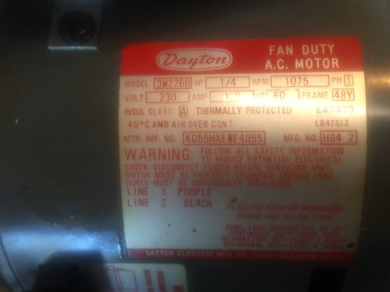 Dayton Electric Motor