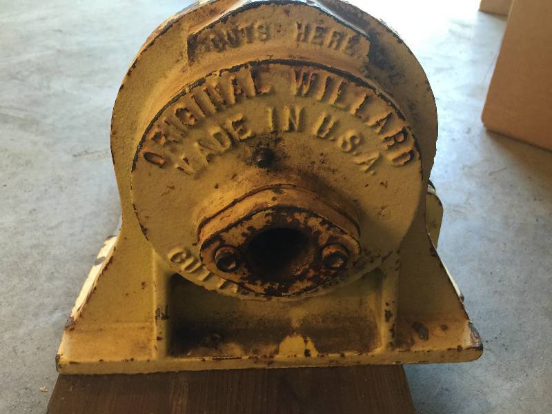 Willard Rebar Cutter-Bender
