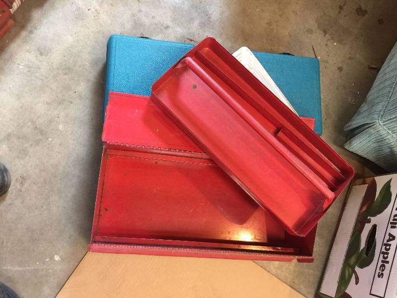 Tool Boxes and shelf supports