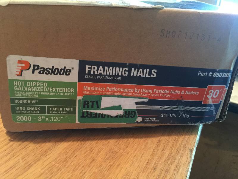 Paslode Framing Nails