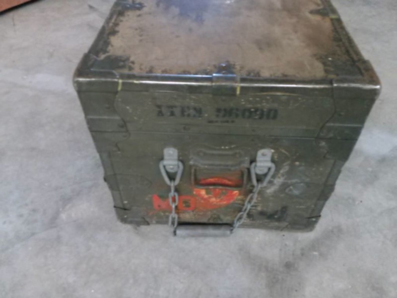 Very Cool WWII Antique Field Xray Machine Trunk-Great Condition-Very Rare Piece