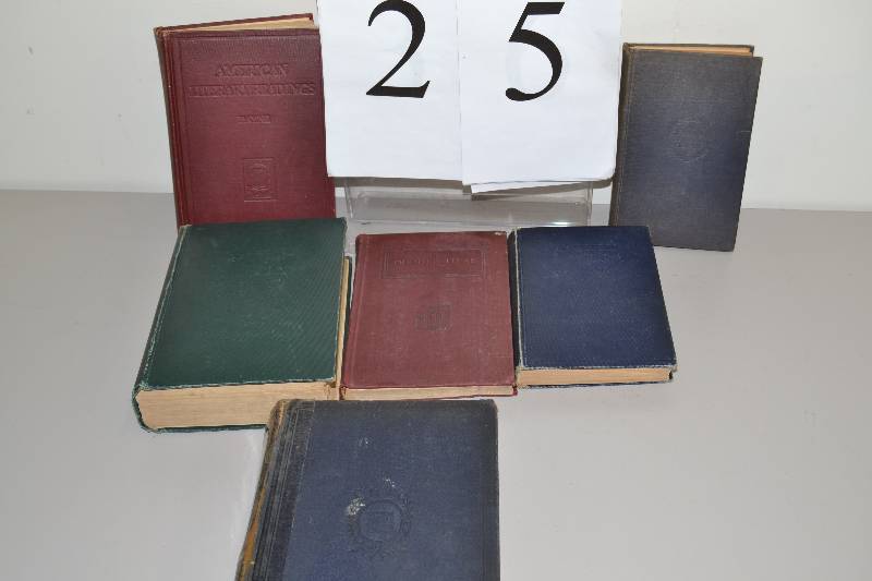 lot 25 image: VintageAntique books