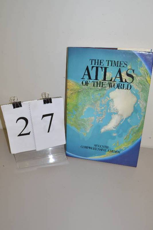 lot 27 image: Atlas of world