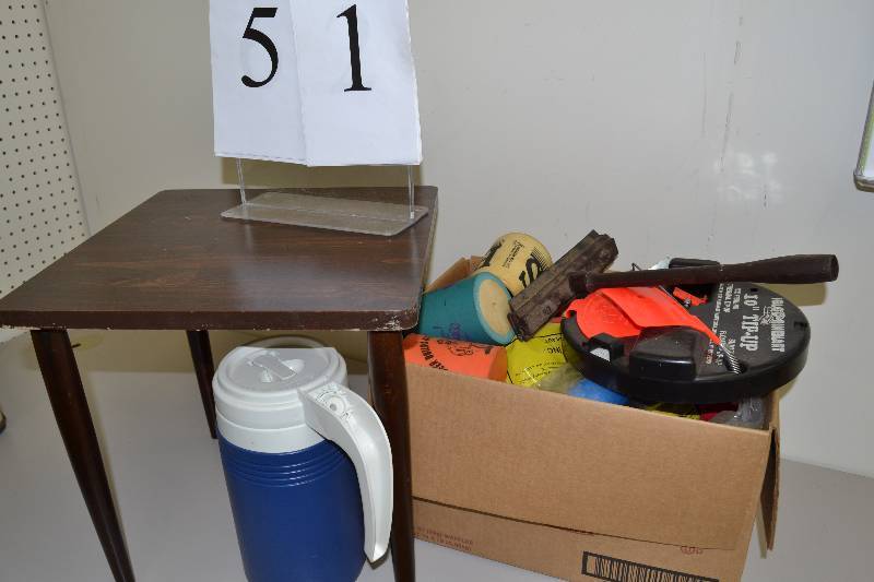 lot 51 image: Table & misc