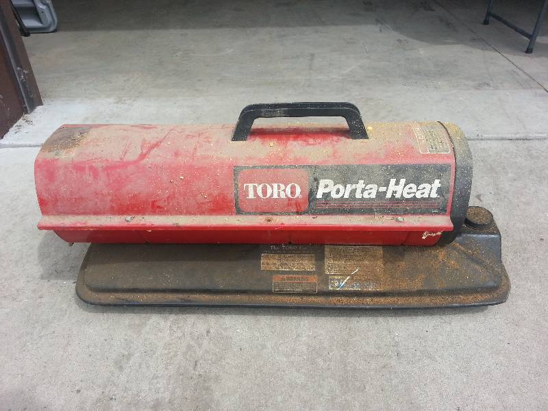 lot 7 image: Toro Porta-Heat Forced Air Kerosene Heater