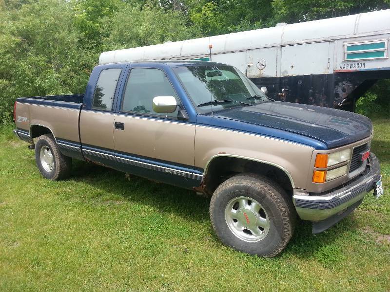 lot 1 image: 1994 GMC 1500 Z71 Four Wheel Drive