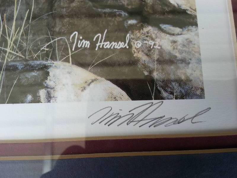 lot 11 image: Jim Hansel Rocky Outpost Signed & Numbered