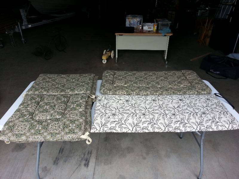 lot 103 image: Patio Furniture Cushions Various Patterns