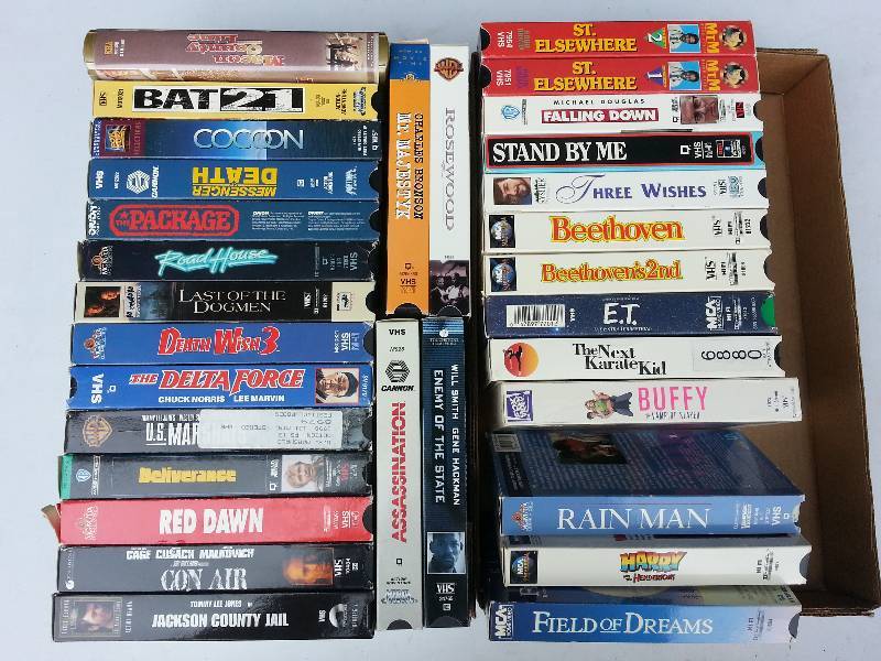 lot 134 image: Large Lot of VHS Tape in Great Condition