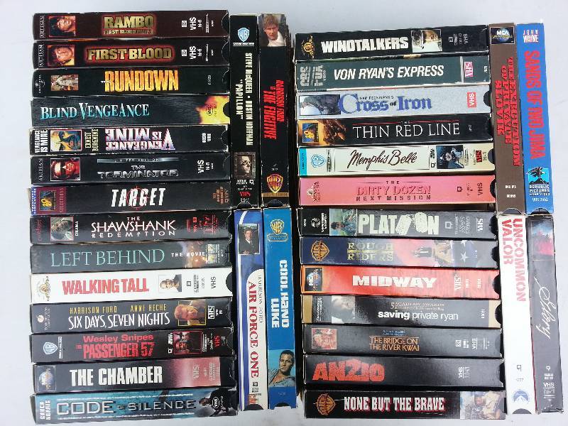 lot 135 image: Large Lot of VHS Tape in Great Condition