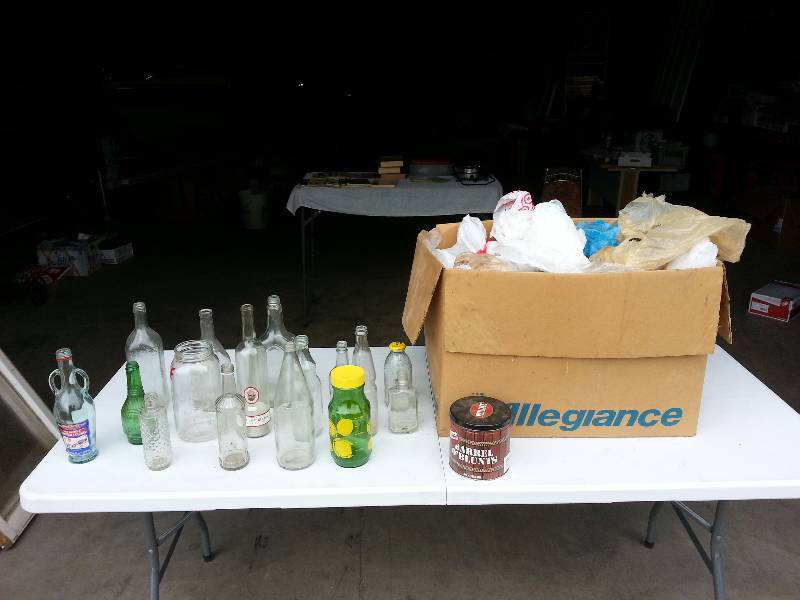 lot 173 image: Huge Lot of Glass Bottles