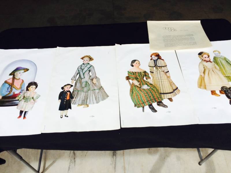 lot 42 image: Dono Doll Prints