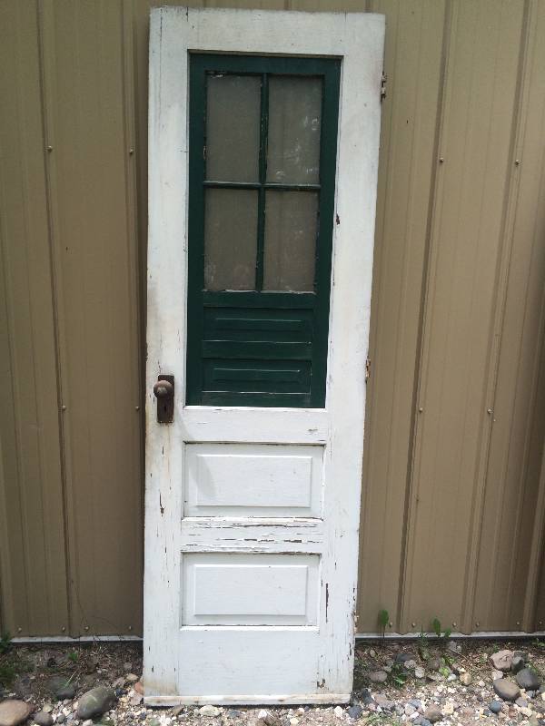 lot 62 image: Solid Wood Vintage Door