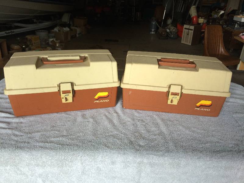 lot 95 image: Two Plano Fishing Tackle Boxes