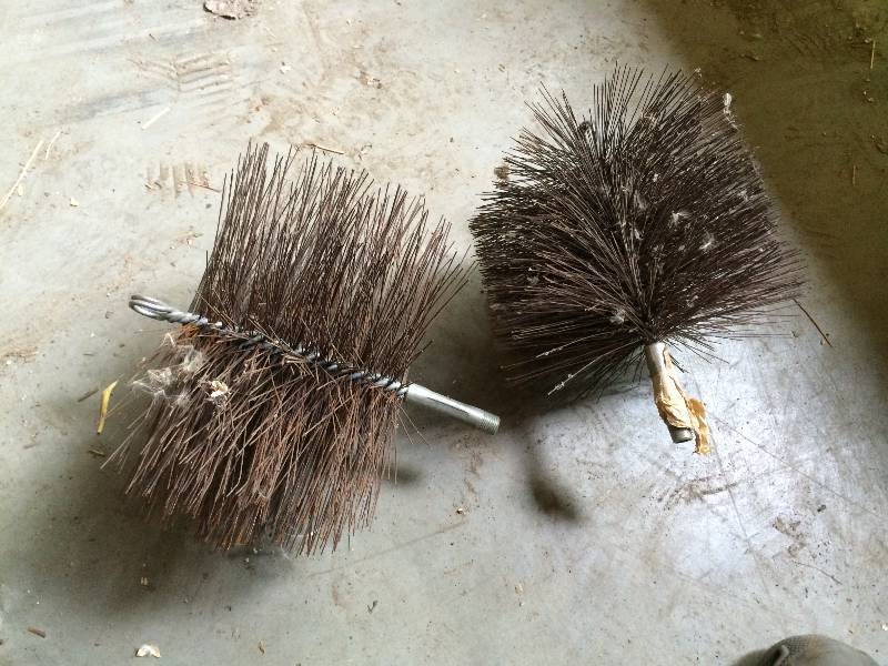 lot 158 image: Chimney Sweep Brushes