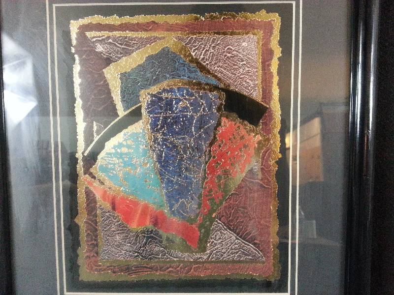 lot 21 image: Custom Framed Artwork