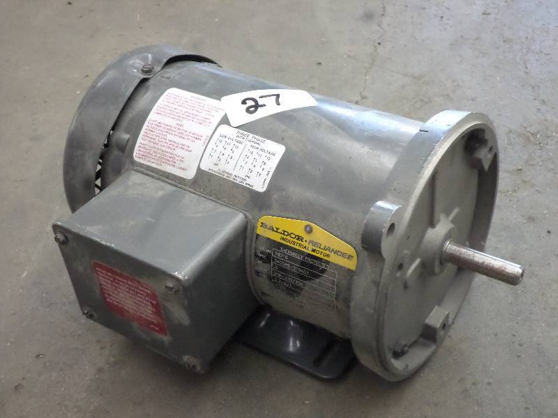 Baldor 12HP 208-230460Volt 3-Phas...