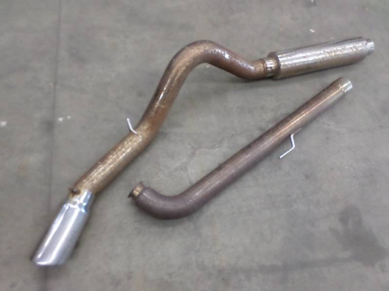 Unknown 2-Piece Stainless Exhaust S...