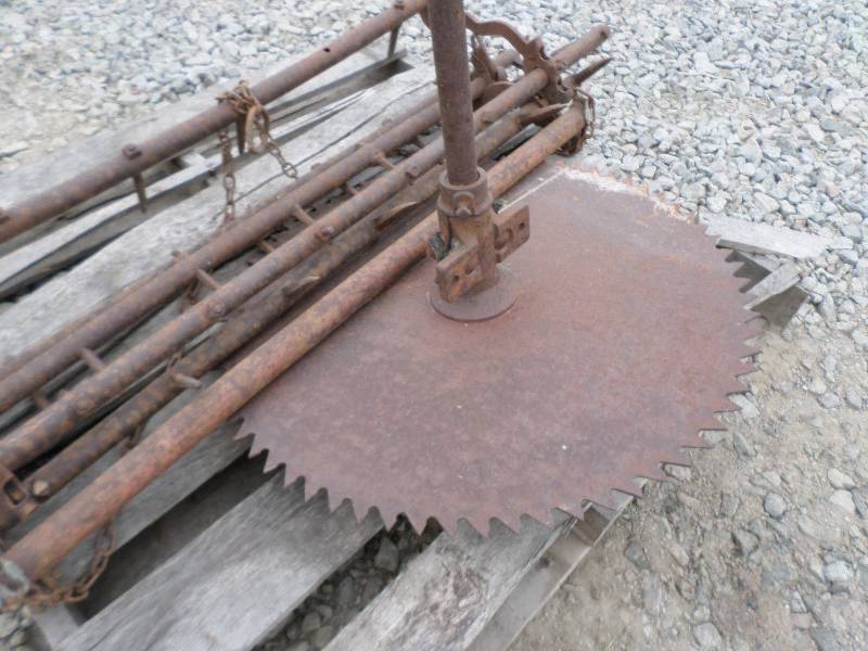 Lot Of Tractor Implements Steel Dr...